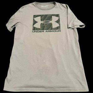 Under Armour HeatGear Athletic T-shirt Gray (Medium)